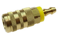 imagen de Coilhose 6-point Coupler 15X6L - 3/8 in ID Lock-On Thread - Brass - 77520
