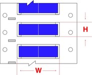 imagen de Brady Permasleeve 2HX-1000-2-VT-J-2 Funda de impresora troquelada - 0.984 pulg. x 1.236 pulg. - Morada - B-7642