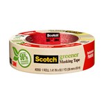 imagen de 3M Scotch 2050 Greener Tan Masking Tape - 36 mm Width x 55 m Length