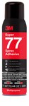 imagen de 3M Super 77 Multipurpose Spray Adhesive Clear 20 oz Aerosol Can - 86234 - 13.44 oz Net Weight