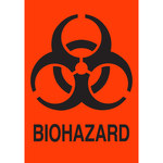 imagen de Brady B-585 Acrílico Rectángulo Etiquetas de peligro biológicobiológico Naranja - 7 pulg. Ancho x 10 pulg. Altura - Laminado - 31419LS-A