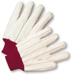 imagen de West Chester K81SPNJRI Red/White XL Cotton/Polyester General Purpose Gloves - Straight Thumb - 10.13 in Length