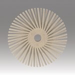 imagen de 3M Scotch-Brite Cerámico Cepillo de cerdas radiales - Fina grado - Agujero Central 3/8 pulg. - 30127