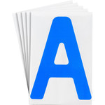 imagen de Brady Toughstripe 121695 Etiqueta en forma de letra - A - Azul - 6 pulg. x 8 pulg. - B-514