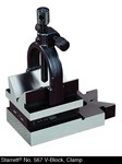 imagen de Starrett Bloque en V y abrazadera - 1 5/16 pulg. Capacidad - 567