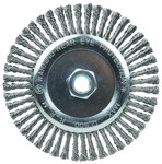 imagen de Weiler Roughneck 08766 Wheel Brush - 6 in Dia - Knotted - Stringer Bead Steel Bristle