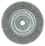 imagen de Weiler 01125 Wheel Brush - 6 in Dia - Crimped Steel Bristle