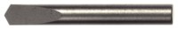 imagen de Bassett DS 3/8 in Spade Drill B53475 - Right Hand Cut - Radial 118° Point - Bright Finish - 2.5 in Overall Length - 1.062 in Straight Flute - Carbide - Straight Shank
