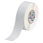 imagen de Brady THT-48-797-10 Etiqueta de circuito impreso troquelada - 2 pulg. x 0.25 pulg. - Poliimida - Blanco - B-797