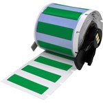 imagen de Brady PermaSleeve M6-250-175-342-GR Etiquetas termorretráctiles para cables y alambres - 1.75 pulg. x 0.444 pulg. - Verde - B-342