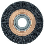 imagen de Weiler Burr-Rx 31240 Wheel Brush - 3 in Dia - Crimped Round Nylon Bristle
