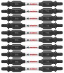 imagen de Bosch Impact Tough T15 Torx Juego de puntas dobles ITDET1525B - Acero De Aleación - 2.5 pulg. Longitud - 48418