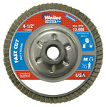 imagen de Weiler Vortec Pro Type 29 Flap Disc 31317 - Zirconium - 4 1/2 in - 120 - Fine