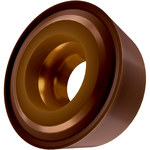 imagen de Pramet Carburo RCMT -3M0-FM:T8430 Inserto de giro positivo - 7977234