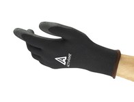imagen de Ansell ActivArmr 97-631 Black 9 Cold Condition Gloves - PVC Palm Only Coating - 97-631/9