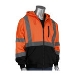 imagen de PIP Cold Condition Sweatshirt 323-1370B 323-1370B-OR/L - Size Large - Hi-Vis Orange/Black - 18575