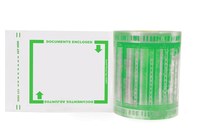 imagen de 3M Scotch 824RCT Clear / Green Pouch Tape Sheet - 5 in Length x 6 in Width - 86376