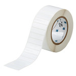 imagen de Brady THT-53-7546-3 Rollo de etiquetas troqueladas para impresoras - 2 pulg. x 1/2 pulg. - Poliéster - Blanco - B-7546