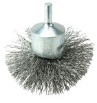 imagen de Weiler Steel Cup Brush - Unthreaded Stem Attachment - 3 in Diameter - 0.014 in Bristle Diameter - 10134