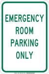 imagen de Brady B-555 Aluminio Rectángulo Cartel de información, restricción y permiso de estacionamiento Blanco - 12 pulg. Ancho x 18 pulg. Altura - 129723