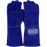 imagen de PIP Ironcat 946 Blue Small Welding Glove - Wing Thumb - ANSI A4 Cut Resistance - 946/S