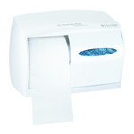 imagen de Kimberly-Clark 09605 Bathroom Tissue Dispenser - White - 6 in