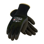 imagen de PIP PowerGrab Thermo W 41-1430 Black Large Cold Condition Gloves - Latex Palm & Fingers Coating - 10.2 in Length - Rough Finish - 41-1430/L