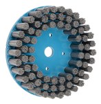 imagen de Weiler Nylox Silicon Carbide Bristle Disc - Medium Grade - Arbor Attachment - 7/8 in Center Hole - 8 in Outside Diameter - 0.055 in Bristle Diameter - 85922