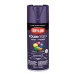 imagen de Krylon COLORmaxx Purple Gloss Acrylic Enamel Spray Paint - 16 oz Aerosol Can - 12 oz Net Weight - 05533
