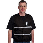 imagen de PIP High-Visibility Vest 300-1502/M-XL - Size Medium to XL - Black - 90219