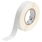 imagen de Brady THT-179-7425-2 Rollo de etiquetas troqueladas para impresoras - 1 pulg. x 1 pulg. - Polipropileno - Blanco - B-7425