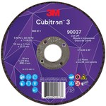 imagen de 3M Cubitron 3 Rueda de corte 90037 - Tipo 1 (recto) - 5 pulg. - Óxido de aluminio cerámico de precisión - 36+
