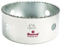 imagen de Starrett Grano diamantado Sierras para baldosas - diámetro de 4-1/4 pulg. - KD0414-N