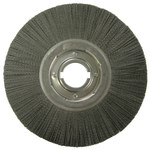 imagen de Weiler Burr-Rx 86138 Wheel Brush - 14 in Dia - Crimped Round Nylon Bristle
