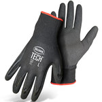imagen de PIP Boss Tech 1UH7820 Black Large General Purpose Gloves - Nitrile Palm & Fingers Coating - 1UH7820L