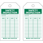 imagen de Brady 86442 Verde sobre blanco Poliéster/papel Etiqueta de inspección general - Ancho 3 pulg. - Altura 5 3/4 pulg. - B-837