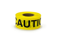 imagen de 3M Scotch 300 Yellow Warning Tape - Pattern/Text = CAUTION - 3 in Width x 1000 ft Length - 2 mil Thick - 53042