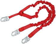 imagen de Protecta PRO Stretch Cuerda absorbente de impactos 1340141 - 6 pies - Rojo - 01138