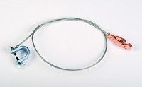 imagen de Justrite Cable de conexión a tierra para tambor - Longitud 3 pies - 697841-00183