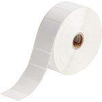 imagen de Brady THT-235-7425-2-SC Rollo de etiquetas troqueladas para impresoras - 1 pulg. x 1 1/2 pulg. - Polipropileno - Blanco - B-7425