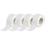 imagen de Bradybondz XTHT-18-8423-5 Rollo de etiquetas troqueladas para impresoras - 3 pulg. x 1 pulg. - Poliéster - Blanco - B-8423