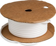 imagen de Brady Bradymark PVC-4 Blanco PVC Tubería termocontraíble para impresora de transferencia térmica continua - Longitud 100 pies - Dia Min Alambre 0.204 pulg. a Dia Max Alambre 0.224 pulg. - 03896