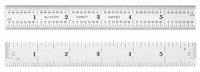 imagen de Starrett Acero templado para muelles Regla de acero - longitud de 6 pulg. - ancho de 3/4 pulg. - espesor de 3/64 pulg. - C604RE-6