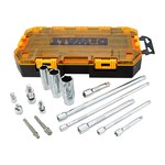 imagen de DEWALT DWMT73807 Juego de llaves de vaso - Acero - accionamiento 1/4 pulg., 3/8 pulg. - 38070
