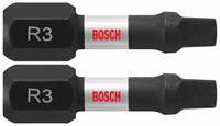 imagen de Bosch #3 Cuadrado Puntas de inserción ITSQ3102 - Acero De Aleación - 1 pulg. Longitud - 48292