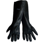 imagen de Global Glove 618R Negro XL PVC Guantes resistentes a productos químicos - acabado Áspero - Longitud 18 pulg. - 618R LG