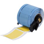 imagen de Brady PermaSleeve M6-750-2-342-YL-R Etiquetas termorretráctiles para cables y alambres - 2 pulg. x 1.25 pulg. - Amarillo - B-342