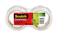 imagen de 3M Scotch 3450-2 Clear Box Sealing Tape - 48 mm Width x 54.6 yd Length - 2.6 mil Thick - 91456