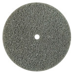 imagen de Weiler Unitized Aluminum Oxide Soft Deburring Wheel - Fine Grade - Unthreaded Hole Attachment - 3 in Width x 3 in Length - 3 in3 in Diameter - 1/4 in Center Hole - 1/4 in Thickness - 3 in Outside Diam