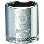imagen de DEWALT DWMT86314OSP 19 mm Enchufe profundo - Acero - accionamiento 3/8 pulg. 6 Puntos - 68077